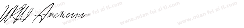 URW Americana字体转换